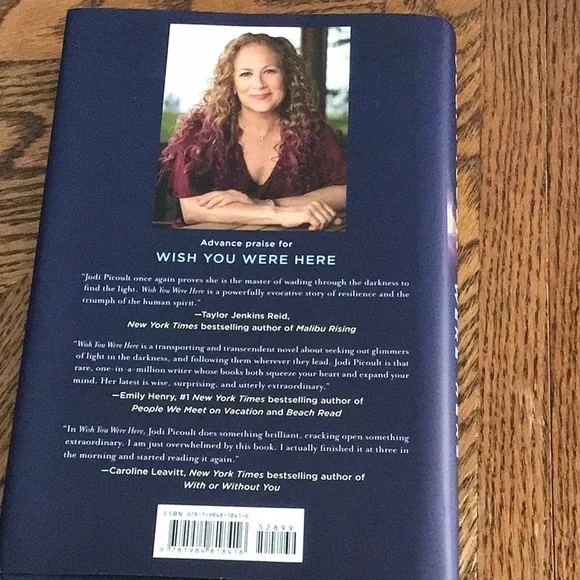 Jodi Picoult 'Wish You Were Here' Hardcover Book - Picture 2 of 3